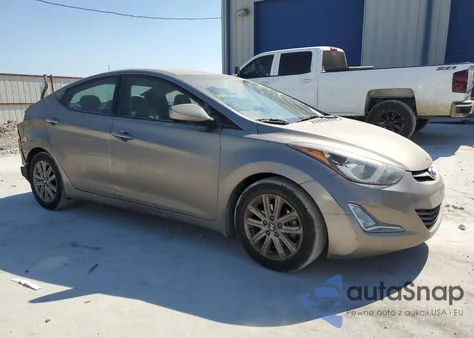 2014 Hyundai Elantra Se from USA, damaged, VIN 5NPDH4AE0EH539806